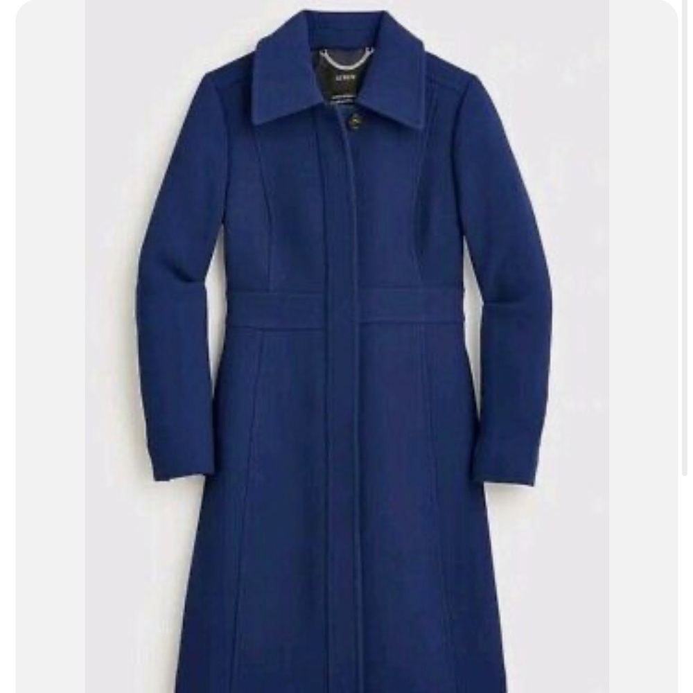 NWT J. Crew Lady Day Top Coat Stadium Wool